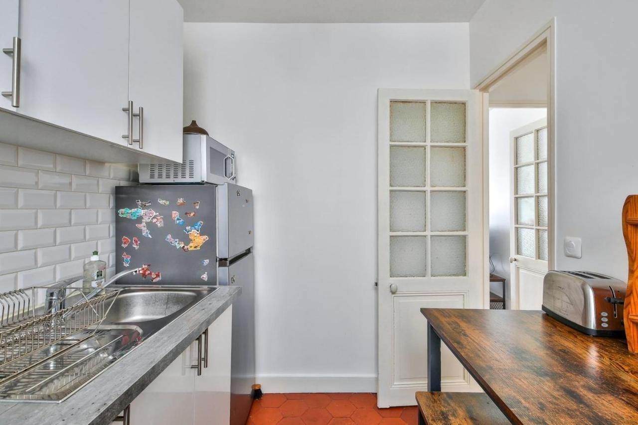 Large Cozy Apartment Near Convention Paris Bagian luar foto